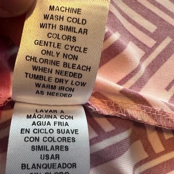 Wisp Tropical Floral Halter Maxi Dress Pink Yellow Braided Strap NWT 12 Summer - Picture 5 of 13